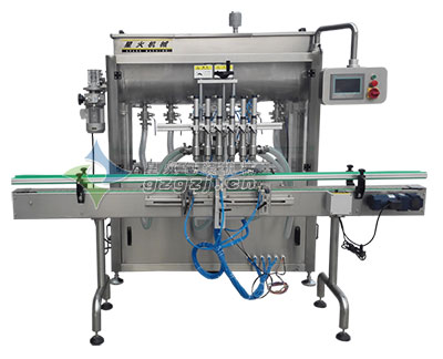 六頭全自動醬料灌裝機(jī)